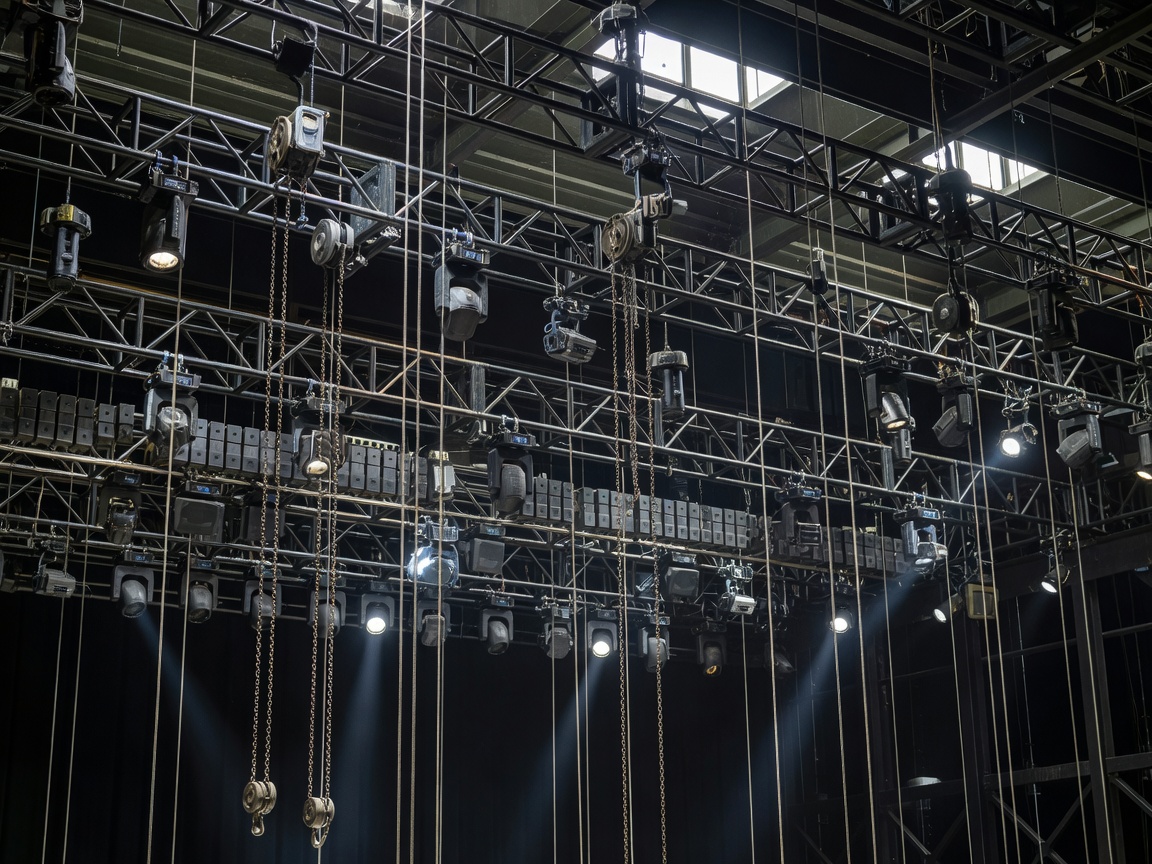 Concert Stage Arena Rigging