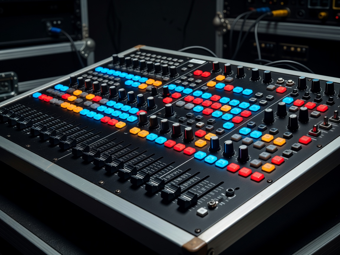 DMX Console Hardware Interface