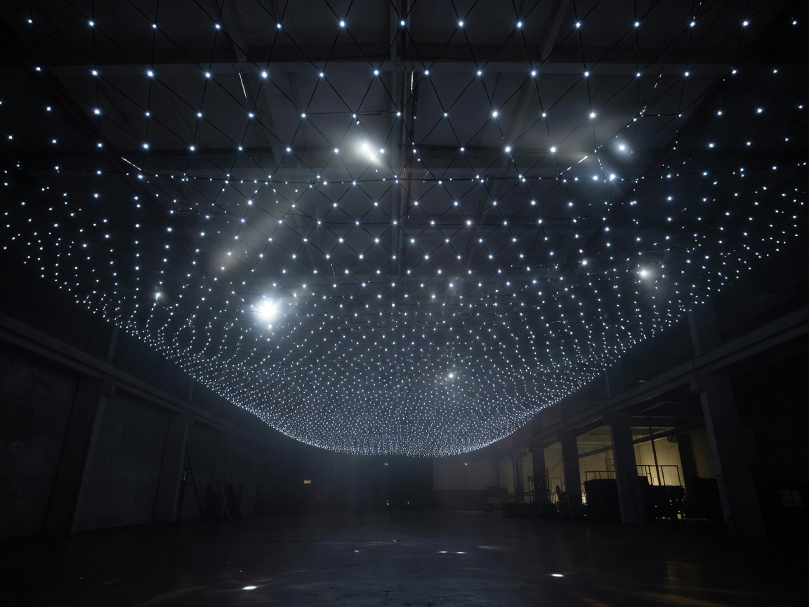 Volumetric LED Mesh Light Rig